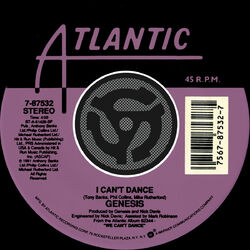 I Can't Dance - Genesis