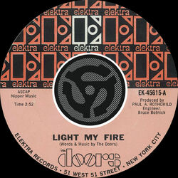 کاور آهنگ Light My Fire (Mono) از د دورس